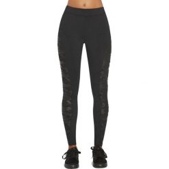 Damskie legginsy BAS BLEU Combat Black - Kolor Czarny, Rozmiar L. Czarne legginsy Bas-Bleu, bez wzorów. Za 180.65 zł.