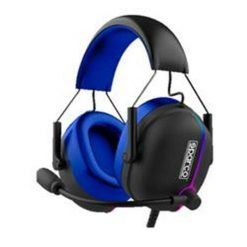 Słuchawki z Mikrofonem Sparco SPHEADPHONEEVO Czarny. Czarne słuchawki do biegania Sparco. W wyprzedaży za 319.10 zł.
