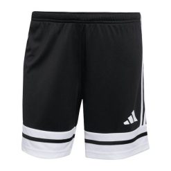 Spodenki Adidas Sport Squa25 Sho W Damskie. Białe szorty sportowe adidas, bez wzorów, z materiału, z standardowym stanem, na fitness i siłownię. Za 71.99 zł.