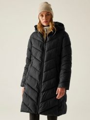 Regatta Płaszcz pikowany "Anita" w kolorze czarnym rozmiar: 40. Czarne płaszcze Regatta, bez wzorów, bez kaptura. Za 257.92 zł.