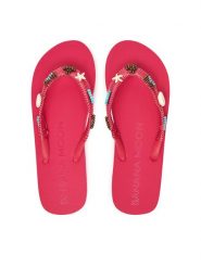Banana Moon Japonki Luceros Tahuata JSR53 Różowy. Czerwone japonki Banana Moon, bez wzorów, z materiału. Za 229.99 zł.