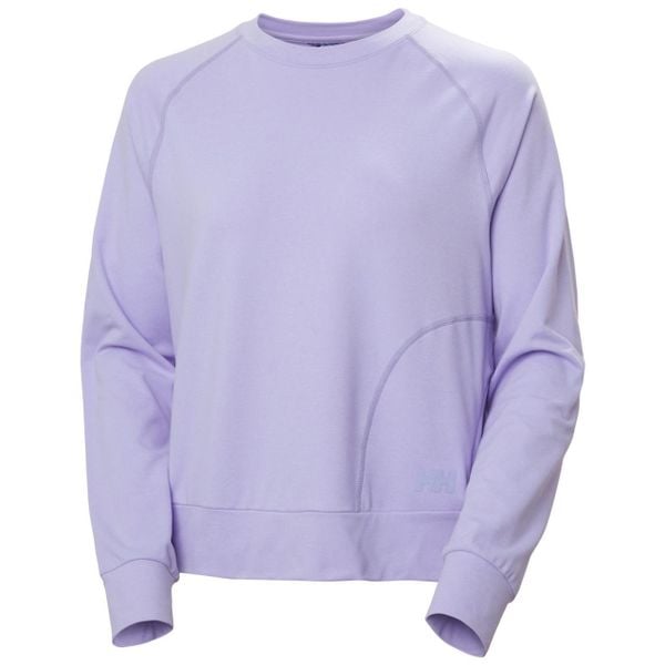 Bluza damska Helly Hansen Tyri. Fioletowe bluzy Helly Hansen, l, bez wzorów, z elastanu, bez kaptura, trekkingowe. Za 368.00 zł.