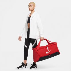 Torba Treningowa Academy Team. Czerwone torby sportowe Nike, bez wzorów. Za 139.99 zł.