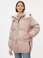 ONLY Kurtka puchowa 15294690 Beżowy Regular Fit. Brązowe kurtki ONLY, na zimę, l, bez wzorów, z puchu, bez kaptura. Za 419.99 zł.