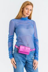 Bluzka PATRIZIA PEPE. Bluzki Patrizia Pepe, xs, bez wzorów, bez kołnierzyka, bez ramiączek. W wyprzedaży za 176.70 zł.