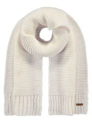 Barts Szal "Jasmin" w kolorze kremowym rozmiar: onesize. Brązowe szaliki i kominy Barts, bez wzorów, z wełny. Za 104.89 zł.