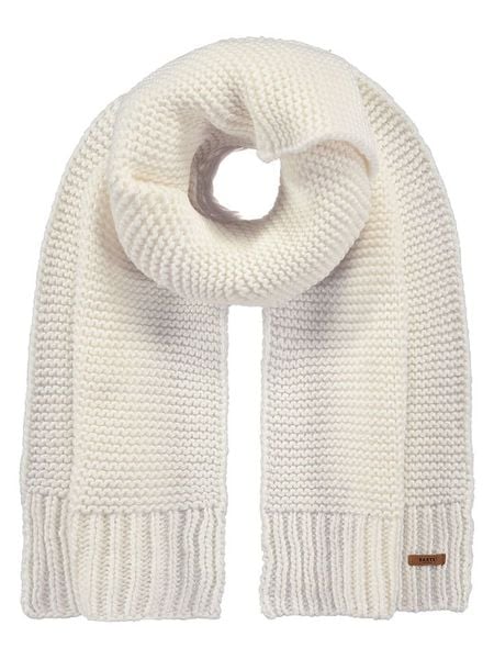 Barts Szal "Jasmin" w kolorze kremowym rozmiar: onesize. Brązowe szaliki i kominy Barts, bez wzorów, z wełny. Za 104.89 zł.