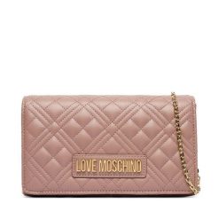 Torebka LOVE MOSCHINO. Czerwone kopertówki Love Moschino, bez wzorów, wizytowe, bez dodatków. Za 609.99 zł.