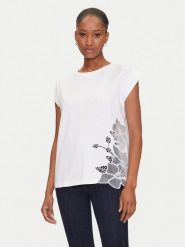 Marciano Guess T-Shirt 5GGI02 6298A Biały Regular Fit. Białe t-shirty Marciano Guess, s, z aplikacjami, z bawełny, bez kołnierzyka, bez ramiączek. Za 199.99 zł.