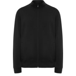 Kurtka Dresowa Unisex Dla Dorosłych Ulan. Czarne kurtki ROLY, m, bez wzorów, z dresówki, sportowe, bez kaptura. Za 111.99 zł.