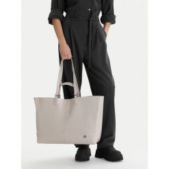 Torebka G-Star Raw. Szare shopper bag G-Star Raw, bez wzorów, retro, bez dodatków. Za 299.99 zł.