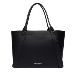 Torebka KARL LAGERFELD. Czarne torebki klasyczne KARL LAGERFELD, bez wzorów, klasyczne, bez dodatków. Za 999.99 zł.