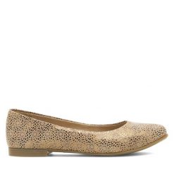 Baleriny Lasocki. Brązowe baleriny Lasocki, bez wzorów, bez obcasa, bez zapięcia. Za 139.99 zł.
