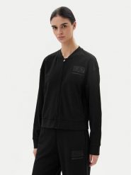 EA7 Emporio Armani Bluza 7W000178 AF12473 UC001 Czarny Regular Fit. Czarne bluzy EA7 Emporio Armani, l, bez wzorów, z bawełny, bez kaptura. Za 449.99 zł.