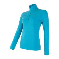 Sensor bluzka damska Merino Extreme, długi rękaw i zamek błyskawiczny, niebieska S. Niebieskie bielizna termoaktywna damska Sensor, s, bez wzorów, z wełny, bez ramiączek, outdoorowe, climacool (adidas). W wyprzedaży za 376.28 zł.