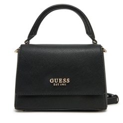 Torebka Guess. Czarne torebki klasyczne Guess, z aplikacjami, klasyczne, bez dodatków. Za 449.99 zł.