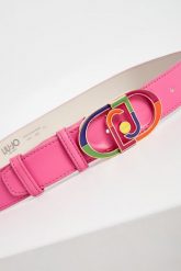 Pasek damski LIU JO. Czerwone paski Liu Jo, bez wzorów, ze skóry. Za 339.00 zł.