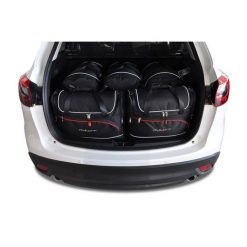 Torby Do Bagażnika Mazda Cx-5 2011-2017 5Szt Kjust. Czarne torby podróżne KJUST, bez wzorów. Za 1,508.00 zł.