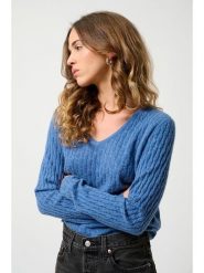 AUTHENTIC CASHMERE Kaszmirowy sweter "Grasmoor" w kolorze niebieskim rozmiar: M. Niebieskie swetry AUTHENTIC CASHMERE, m, bez wzorów, z kaszmiru, bez ramiączek. Za 431.95 zł.