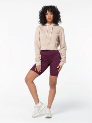 Basiclo Bluza w kolorze beżowym rozmiar: S. Brązowe bluzy Basiclo, s, bez wzorów, bez ramiączek, z kapturem. Za 83.81 zł.