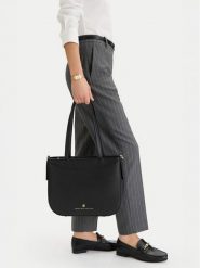 Beverly Hills Polo Club Torebka CWB-BHPC-C-005-07 Czarny. Czarne torebki klasyczne Beverly Hills Polo Club, bez wzorów, z materiału, bez dodatków. Za 219.99 zł.