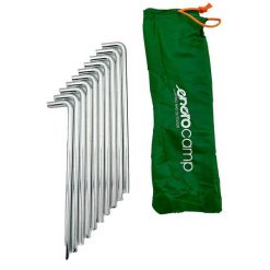 Szpilki do namiotu Enero Camp 8 mm 20cm, kpl 10szt metal. Szare szpilki ENEROCAMP, bez wzorów, sportowe, bez obcasa, na szpilce, bez zapięcia. Za 25.04 zł.