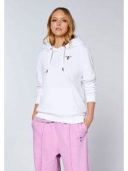 Chiemsee Bluza w kolorze białym rozmiar: S. Białe bluzy Chiemsee, s, bez wzorów, z bawełny, bez ramiączek, z kapturem. Za 169.95 zł.