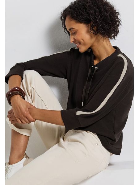 Cecil Bluza w kolorze czarnym rozmiar: 34. Czarne bluzy Cecil, bez wzorów, bez kaptura. Za 69.91 zł.