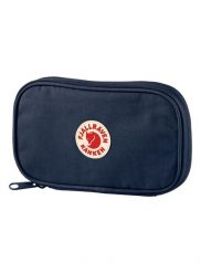 Portfel turystyczny Fjallraven Kanken Travel Wallet - navy. Niebieskie portfele Fjällräven, bez wzorów, z bawełny. Za 305.00 zł.