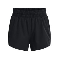 Damskie Szorty z tkaniny 3 w 1 Under Armour Flex. Czarne szorty Under Armour, bez wzorów, z tkaniny, sportowe. Za 244.99 zł.