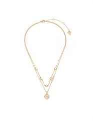 Guess Naszyjnik JUBN02 140JW Złoty. Żółte naszyjniki Guess, ze stali. Za 349.99 zł.