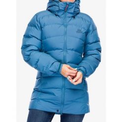 Płaszcz puchowy damski Mountain Equipment Lightline Eco Parka. Niebieskie płaszcze MOUNTAIN EQUIPMENT, na zimę, bez wzorów, z puchu, bez kaptura. Za 1,289.99 zł.