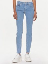 Tommy Jeans Jeansy Sophie Lw Skn Cg4239 DW0DW17148 Niebieski Skinny Fit. Niebieskie jeansy Tommy Jeans, bez wzorów, z bawełny. Za 269.99 zł.