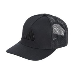 Czapka z daszkiem ADIDAS TRUCKER CAP OSFY. Czarne czapki z daszkiem adidas, bez wzorów, z bawełny, klasyczne. Za 109.00 zł.