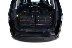 Torby Do Bagażnika Ford Galaxy 2015-2023 5Szt Kjust. Czarne torby podróżne KJUST, bez wzorów, z kauczuku. Za 1,544.00 zł.