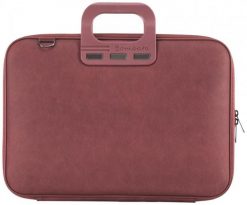 Torba Bombata Denim 15''-16'' burgundy. Czerwone torby na laptopa Bombata, bez wzorów, z denimu, na ramię. Za 369.00 zł.