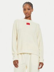 Hugo Sweter Snoozie 50523414 Écru Regular Fit. Swetry Hugo, xl, bez wzorów, bez ramiączek. Za 299.99 zł.