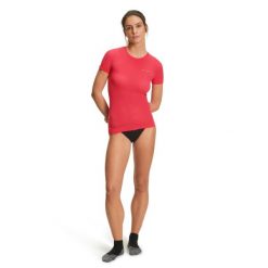 Koszulka damska Falke Ultralight Cool. Czerwone t-shirty sportowe Falke, bez wzorów, bez ramiączek. Za 251.00 zł.