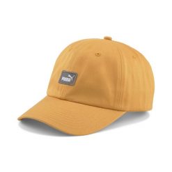 Czapka z daszkiem Puma Ess Cap III. Brązowe czapki z daszkiem Puma, bez wzorów, z bawełny, sportowe. Za 39.09 zł.