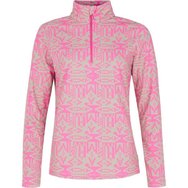 Damski polar 1/4 zip Protest Kacey. Czerwone bluzy z polaru Protest, na zimę, bez wzorów, z polaru, narciarskie. Za 241.00 zł.