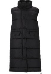 Damska długa kurtka Whistler Amaretto. Brązowe kurtki WHISTLER, na zimę, bez wzorów, z materiału, eleganckie, bez kaptura. Za 268.00 zł.