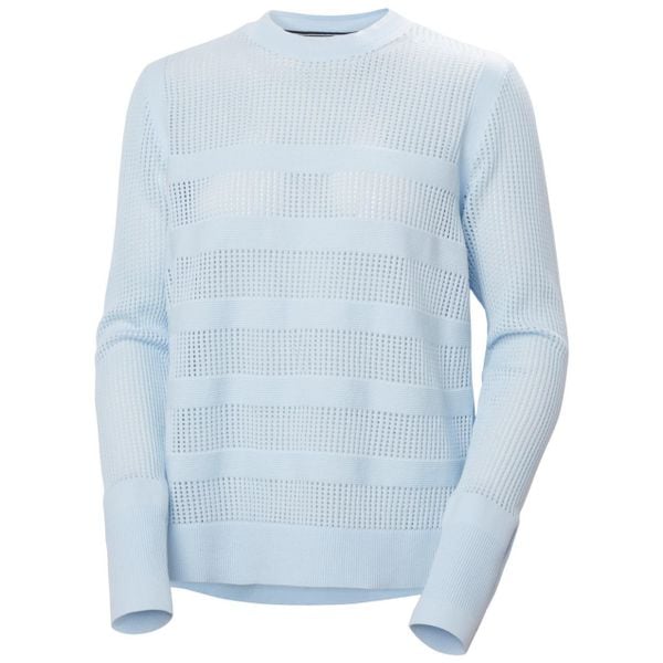 Bluza damska Helly Hansen Salt. Białe bluzy Helly Hansen, m, w ażurowe wzory, z bawełny, klasyczne, bez ramiączek, bez kaptura. Za 419.50 zł.