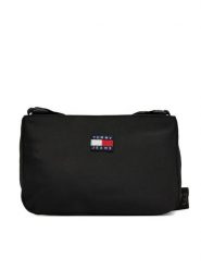 Tommy Jeans Torebka Tjw Daily Shoulder Bag AW0AW17544 Czarny. Czarne torebki klasyczne Tommy Jeans, bez wzorów, z jeansu, bez dodatków. Za 299.99 zł.