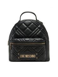 LOVE MOSCHINO Plecak JC4148PP1MLA0000 Czarny. Czarne plecaki Love Moschino, bez wzorów, ze skóry, bez dodatków. Za 569.99 zł.