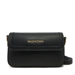 Torebka Valentino. Czarne listonoszki Valentino, bez wzorów, bez dodatków. Za 259.99 zł.