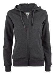 Clique Premium OC Hoody Full Zip Women — Bluza damska z bawełny organicznej –. Szare bluzy z kapturem CLIQUE, s, bez wzorów, z bawełny, z kapturem. Za 295.60 zł.