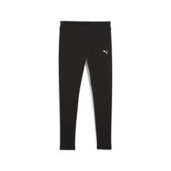 Damskie legginsy Essentials PUMA. Czarne legginsy Puma, bez wzorów, z bawełny, klasyczne, długie. Za 79.00 zł.