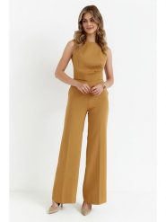 Stylove Kombinezon w kolorze musztardowym rozmiar: S. Żółte kombinezony Stylove, s, bez wzorów, bez kołnierzyka, bez ramiączek. Za 198.56 zł.