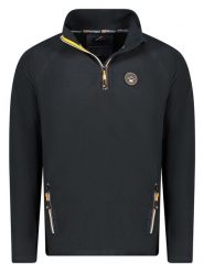 Geographical Norway Bluza polarowa w kolorze czarnym rozmiar: L. Czarne bluzy bez kaptura Geographical Norway, l, bez wzorów, z polaru, bez kaptura. Za 79.21 zł.