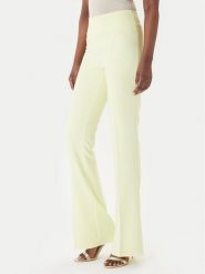 Rinascimento Spodnie materiałowe CFC0127876003 Żółty Slim Fit. Żółte spodnie materiałowe Rinascimento, bez wzorów, z materiału. Za 439.99 zł.